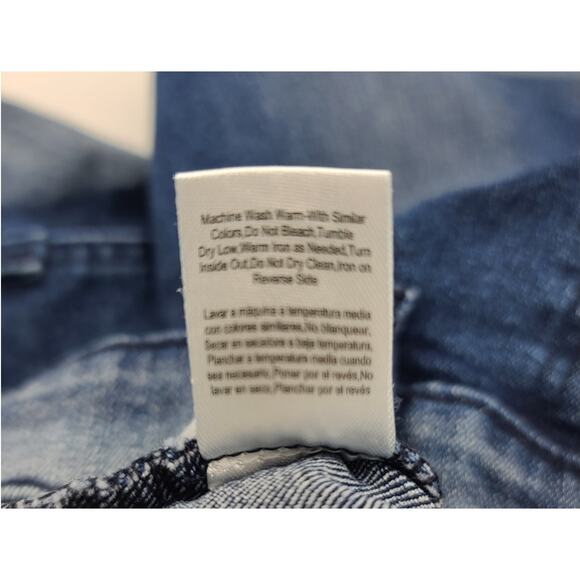 Venus Women Sz 12 Two-Tone Denim Skinny Jeans Curve-Enhancing Contoured Seams - Picture 6 of 6